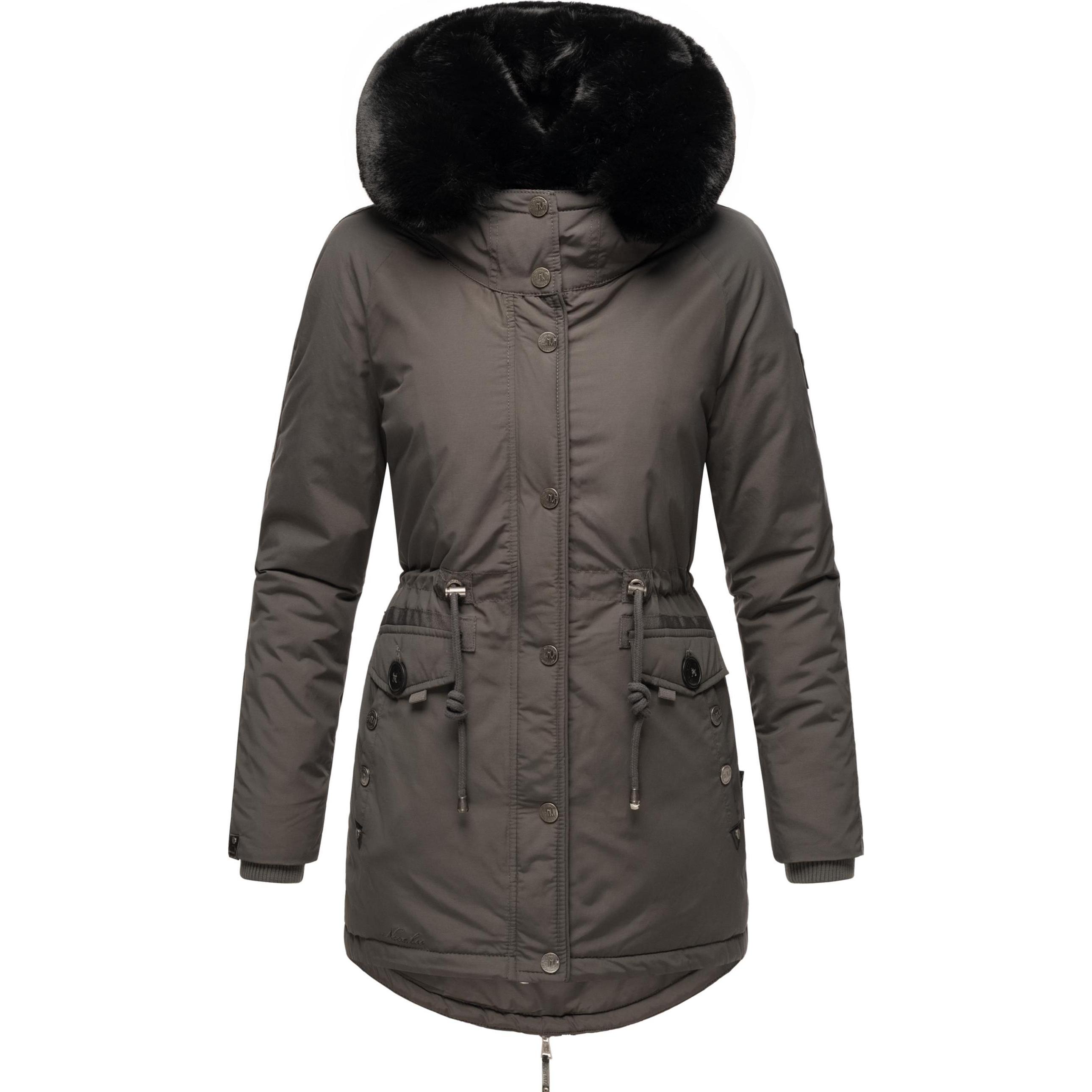 Navahoo, Damen, Jacke, Sweety Deluxe (M), Grau, M