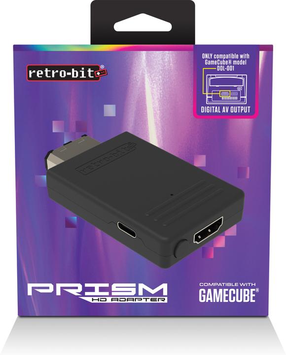 Produktbild retro-bit Prism HD Adapter for Gamecube - Zubehör - Nintendo GAMECUBE