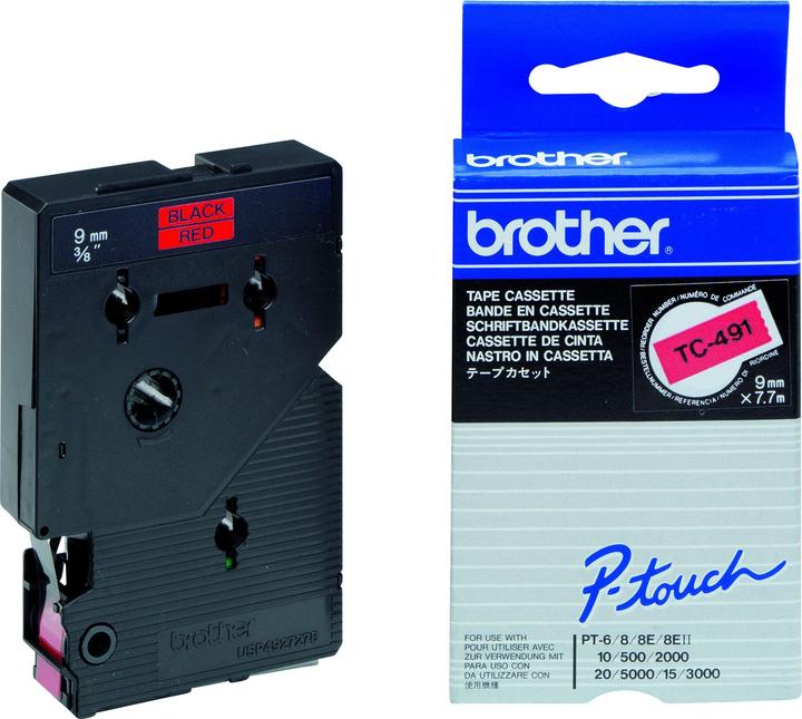 Produktbild Brother P-Touch (6 cm, Rot)
