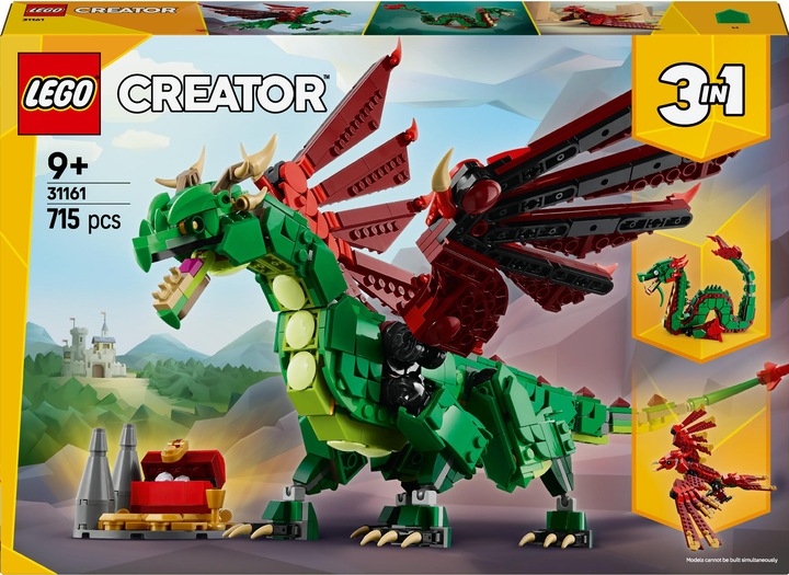 Produktbild LEGO Grüner Drache (31161, LEGO Creator Expert)