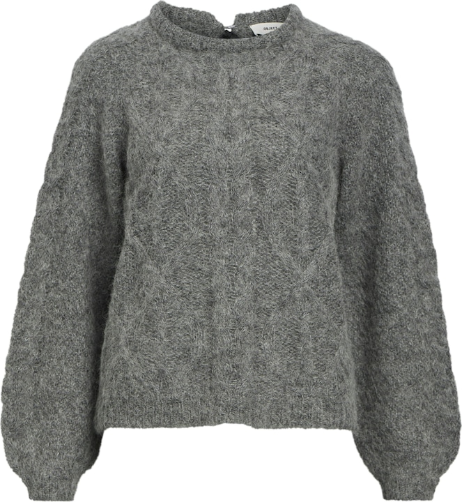 Actual product image Object Alpaca wool blend knit jumper (M)