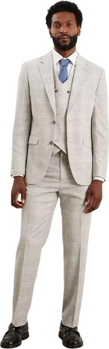 Actual product image Burton Mens Textured Check Tailored Suit Jacket