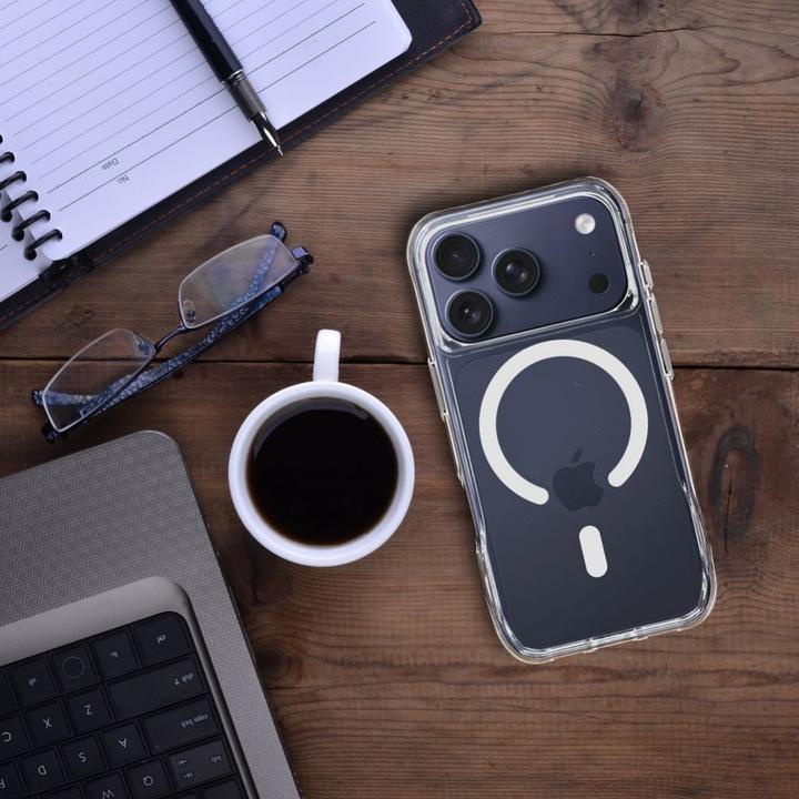 Immagine prodotto Roar Back panel cover case SLIM DEFENDER compatible with MagSafe for IPHONE 17 Air transparent (Apple iPhone 17 Pro)