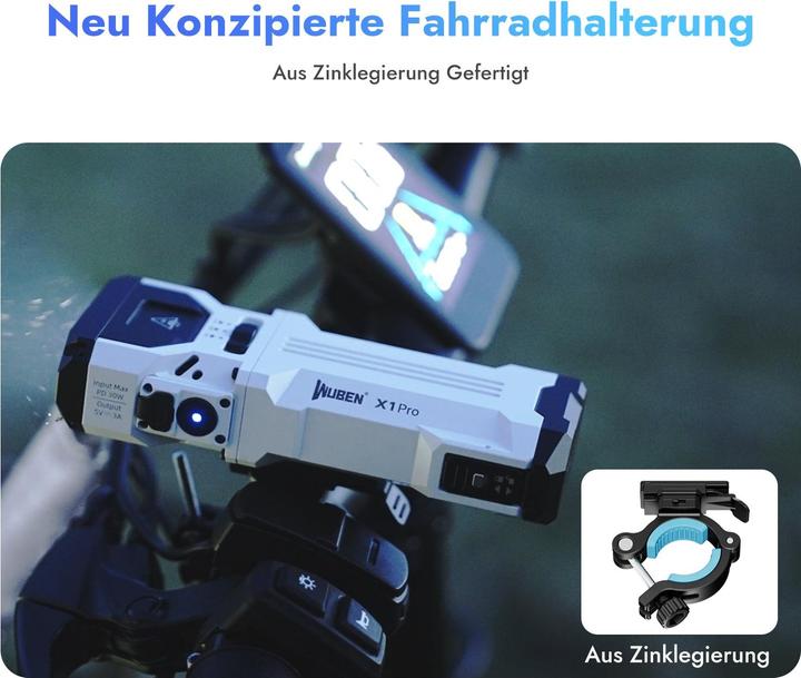 Immagine prodotto Wuben X1 Pro (13.80 cm, 12300 lm)