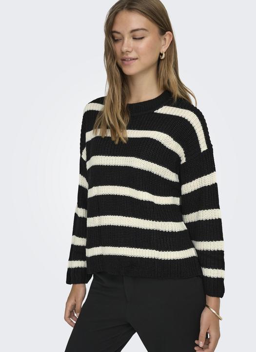 Produktbild JdY Gestreifter Strickpullover (S)