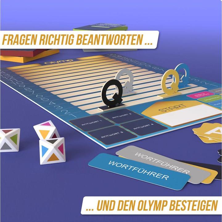 Actual product image Denkriesen Quizduell Olymp - Board game (d) (German, 4 - 12 Players)
