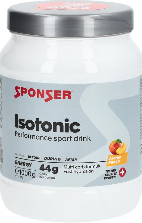 Image du produit Sponser Isotonic (Pêche, 1 x)
