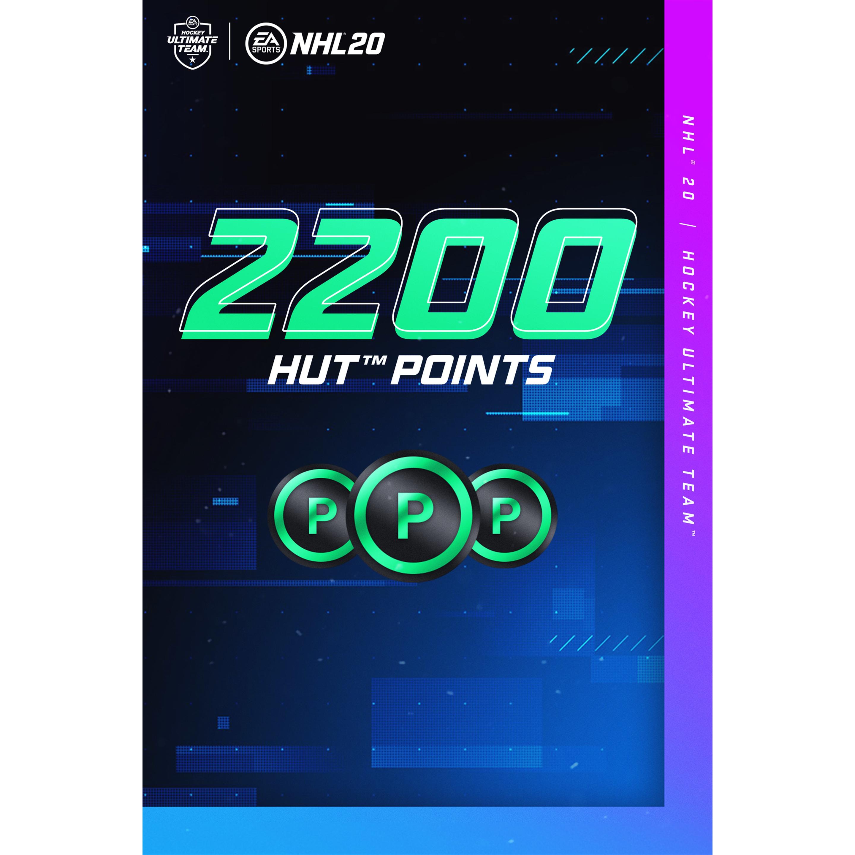 Microsoft NHL 20 Ultimate Team Points 2200, Ingame Währung