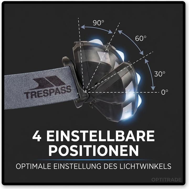 Immagine prodotto Trespass Lampada frontale BAZAN