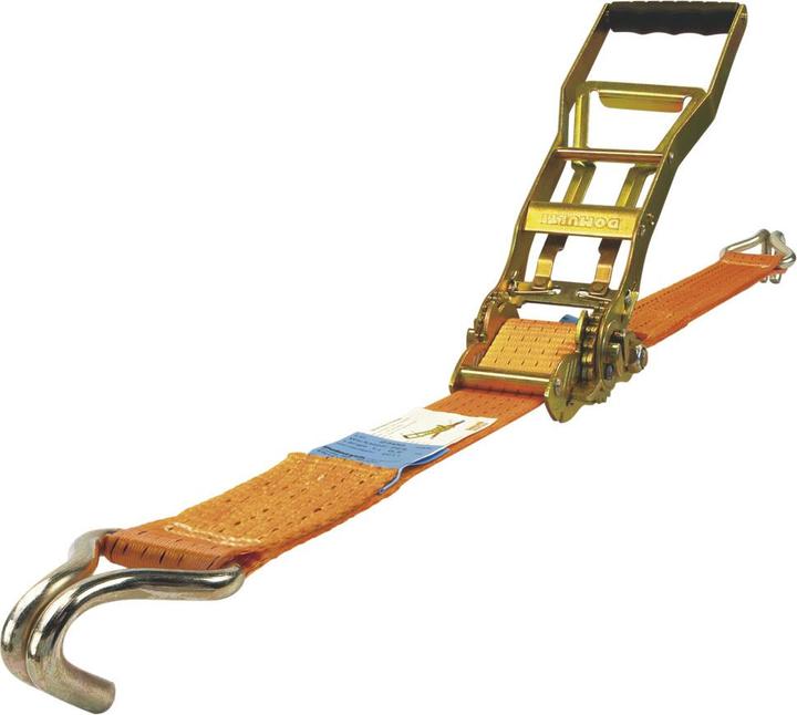 Produktbild Dönges Zurrgurt mit Langhebelratsche mit Profilhaken, 50 mm, Länge 8 m