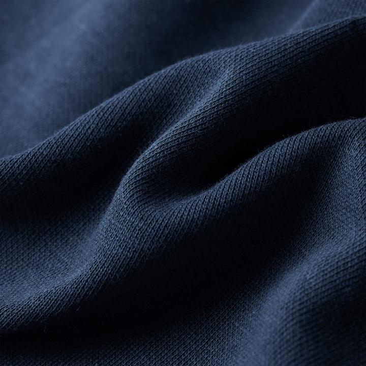 Immagine prodotto vidaXL Felpa da bambino blu navy melange 92,Materiale: 92 (92)
