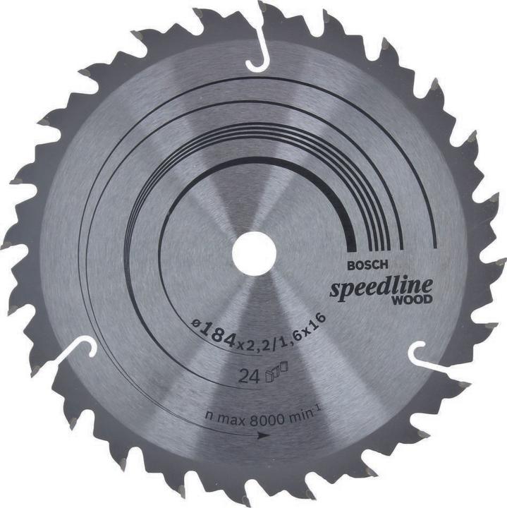 Actual product image Bosch Professional Zubehör PRO Wood circular saw blade, 184 x 2.2 x 16 mm