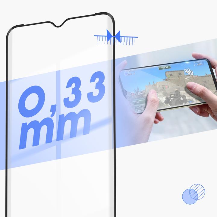Produktbild Bigben Glas Schutzfolie, Bildschirmschutz (1 Stück, Vivo Y3)