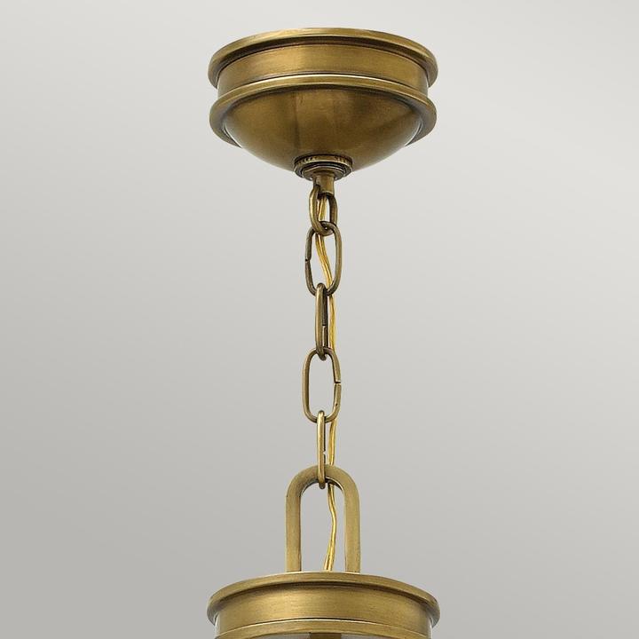 Actual product image Elstead Lighting Collier pendant light E14 4-fold Heritage brass (E14)