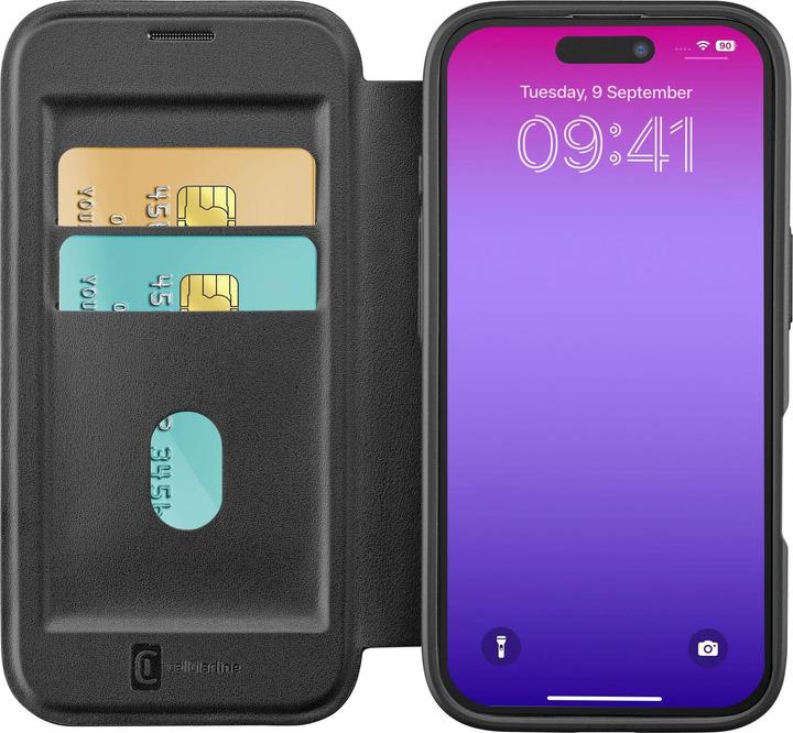 Actual product image Cellularline Book Case Daily (Apple iPhone 17 Pro Max)