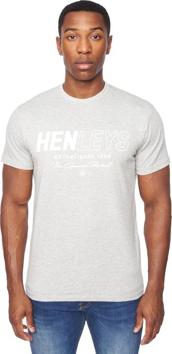 Actual product image Henleys Mens Melvern T-Shirt (Pack of 3) (L)