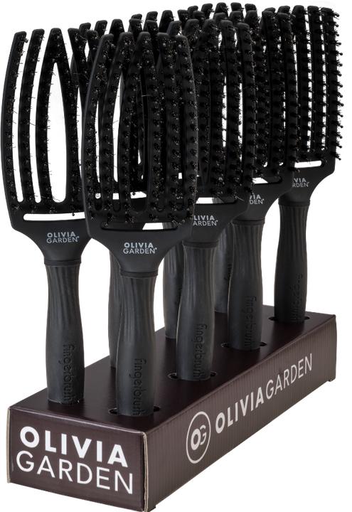 Actual product image Olivia Garden Fingerbrush Double Medium Full