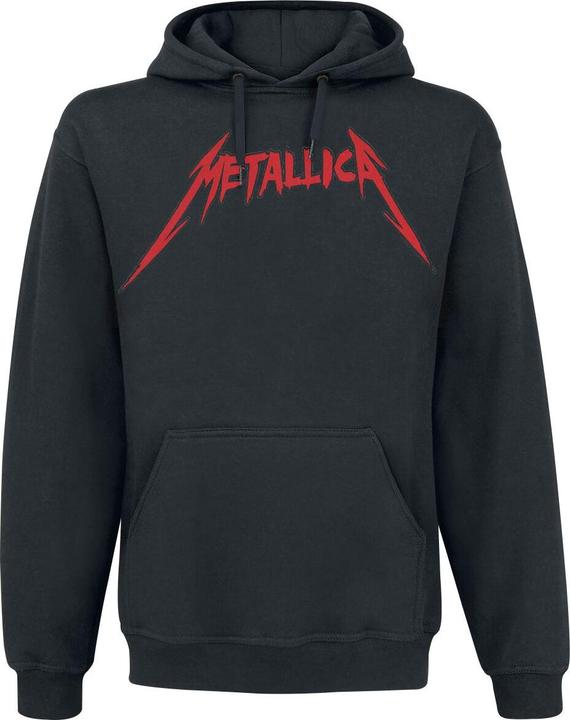 Metallica Skull Screaming Red Back Print (Hoodie)