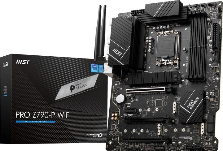 Image du produit MSI Pro Z790-P WIFI (LGA 1700, Intel Z790, ATX)