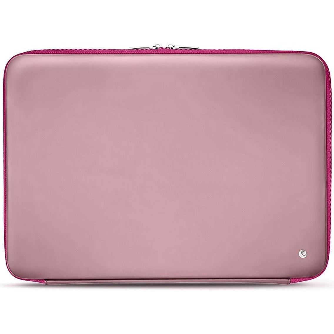 Noreve Lederhülle, Notebooktasche, Rosa