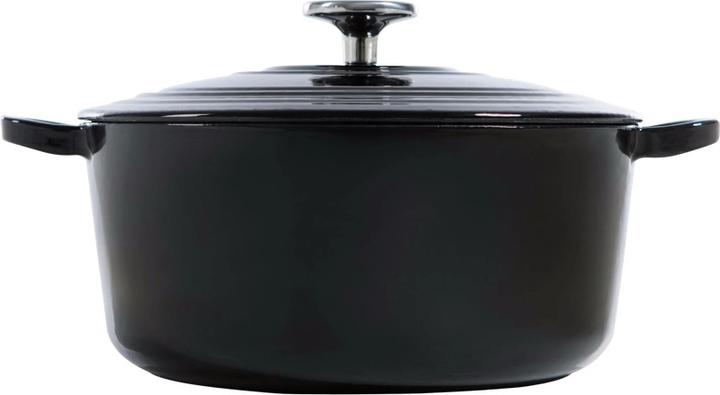 Image du produit BK Bourgogne Braadpan - 24 cm - Jet Black (24 cm, Cocotte + faitout, Fonte)