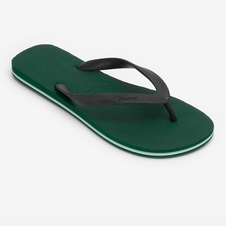 Produktbild Olaian Zehensandalen Herren 500 grün (43, 44)