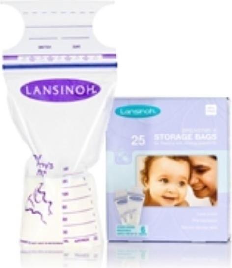 Lansinoh milk storage bags, 25 pcs