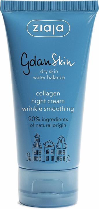 Actual product image Ziaja GdanSkin Collagen Night Cream 50 ml (50 ml, Night cream)