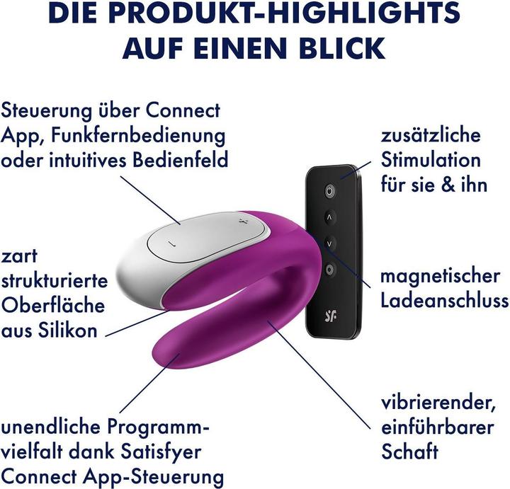 Produktbild Satisfyer Double Fun Partner Vibrator