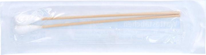 Dr. Junghans Dr.Junghans cotton swabs wood 15 cm large head sterile, 100 pcs. pack