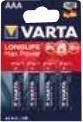 Produktbild Varta LONGLIFE Max Power (4 Stk., AAA, 1280 mAh)