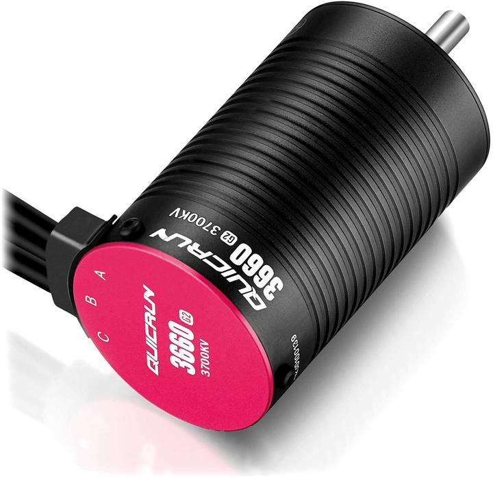 Image du produit Hobbywing Moteur sans capteur QuicRun 3660SL G2 3700kV arbre 5mm