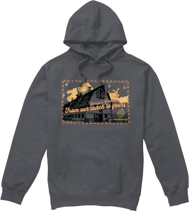 Produktbild Yellowstone Seasons Greetings From The Kapuzenpullover weihnachtliches Design (S)