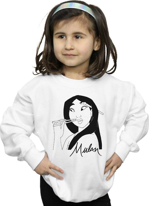 Produktbild Disney Mulan Chopsticks Sweatshirt Mädchen (140, 146)