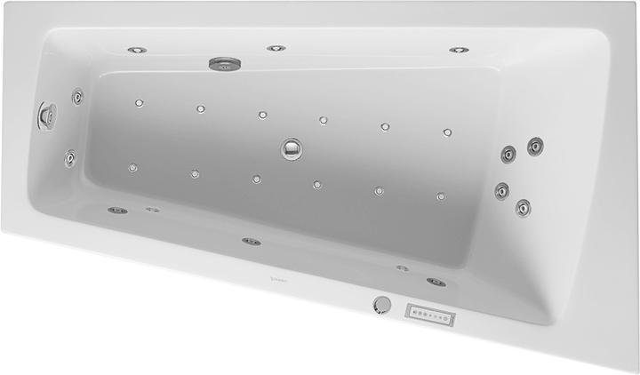 Duravit Whirlwanne PAIOVA 170 l 1700x1000mm we 1 RS re Combi-Syst