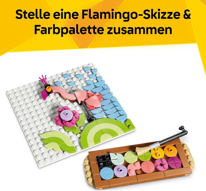 Produktbild LEGO Deko-Blumengemälde (31390, LEGO Creator Expert)