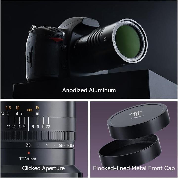 Image du produit TTArtisan Macro 100mm F2.8 Sony E (Sony E, Plein format)