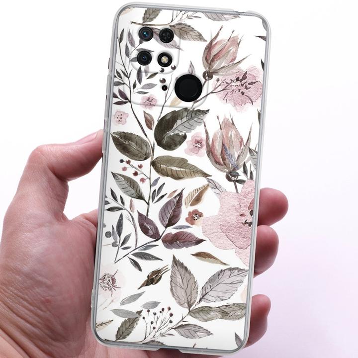 Produktbild DeinDesign Silikon Hülle für Xiaomi Redmi 10C Handyhülle Case Smartphone Schutzhülle Blumen Pastell (Xiaomi Redmi 10C)