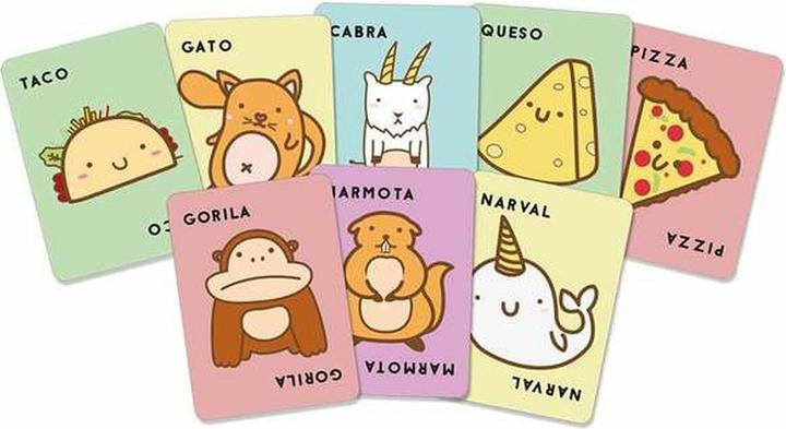 Produktbild Lúdilo Lernspiel Taco, Gato, Cabra, Queso, Pizza (Spanisch)