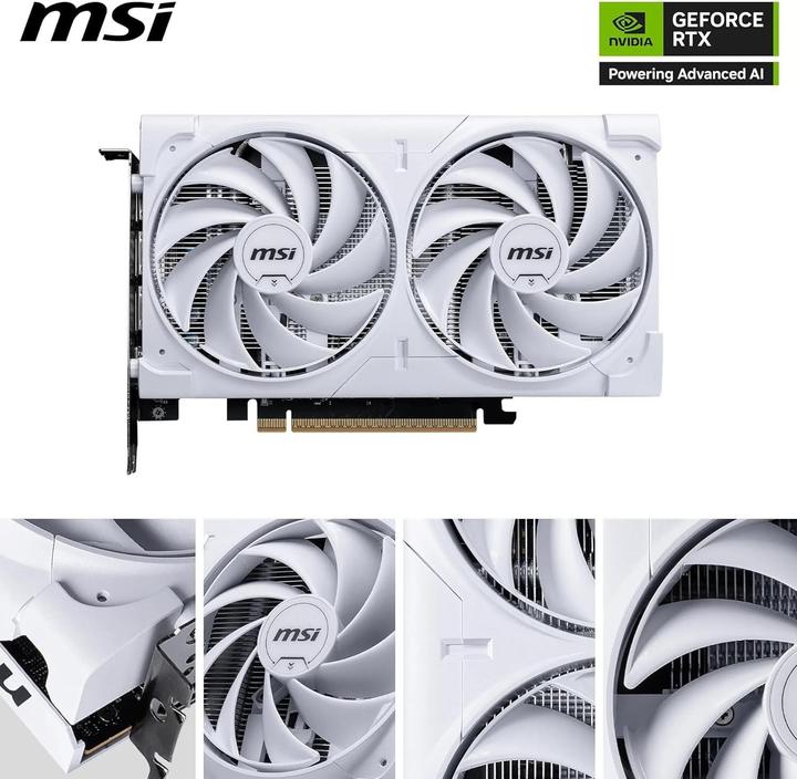 Produktbild MSI GeForce RTX 5060 Ventus 2X OC White (8 GB)