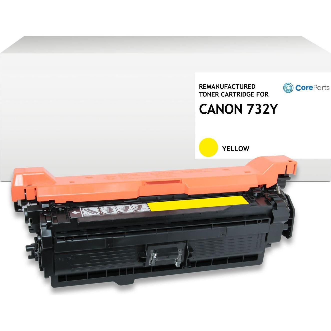 CoreParts, Toner, Lasertoner for Canon Yellow