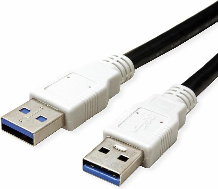 Produktbild Bachmann 918.176 USB Kabel 1 m USB 3.2 Gen 1 (3.1 Gen 1) USB A Schwarz (1 m, USB 3.2 Gen 1)
