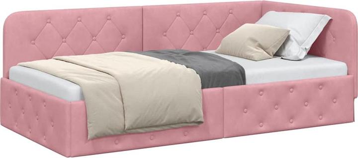 Image du produit vidaXL Eckbettgestell (90 x 200 cm)