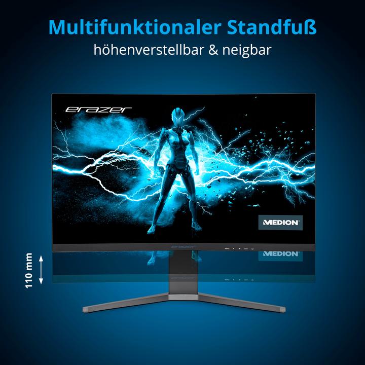 Actual product image Medion Erazer Spectator X10 (2560 x 1440 pixels, 32")
