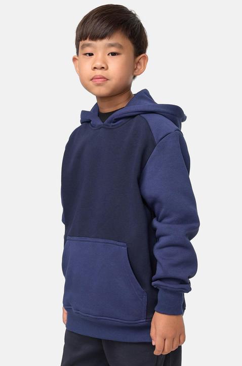 Produktbild Urban Classics Boys 2-Tone Fake Raglan Hoody (134, 140)