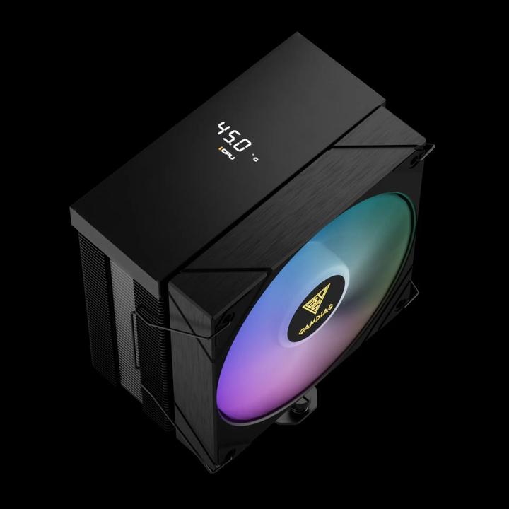 Actual product image Gamdias Processor cooler Boreas M2 51D black aRGB lighting (158 mm)