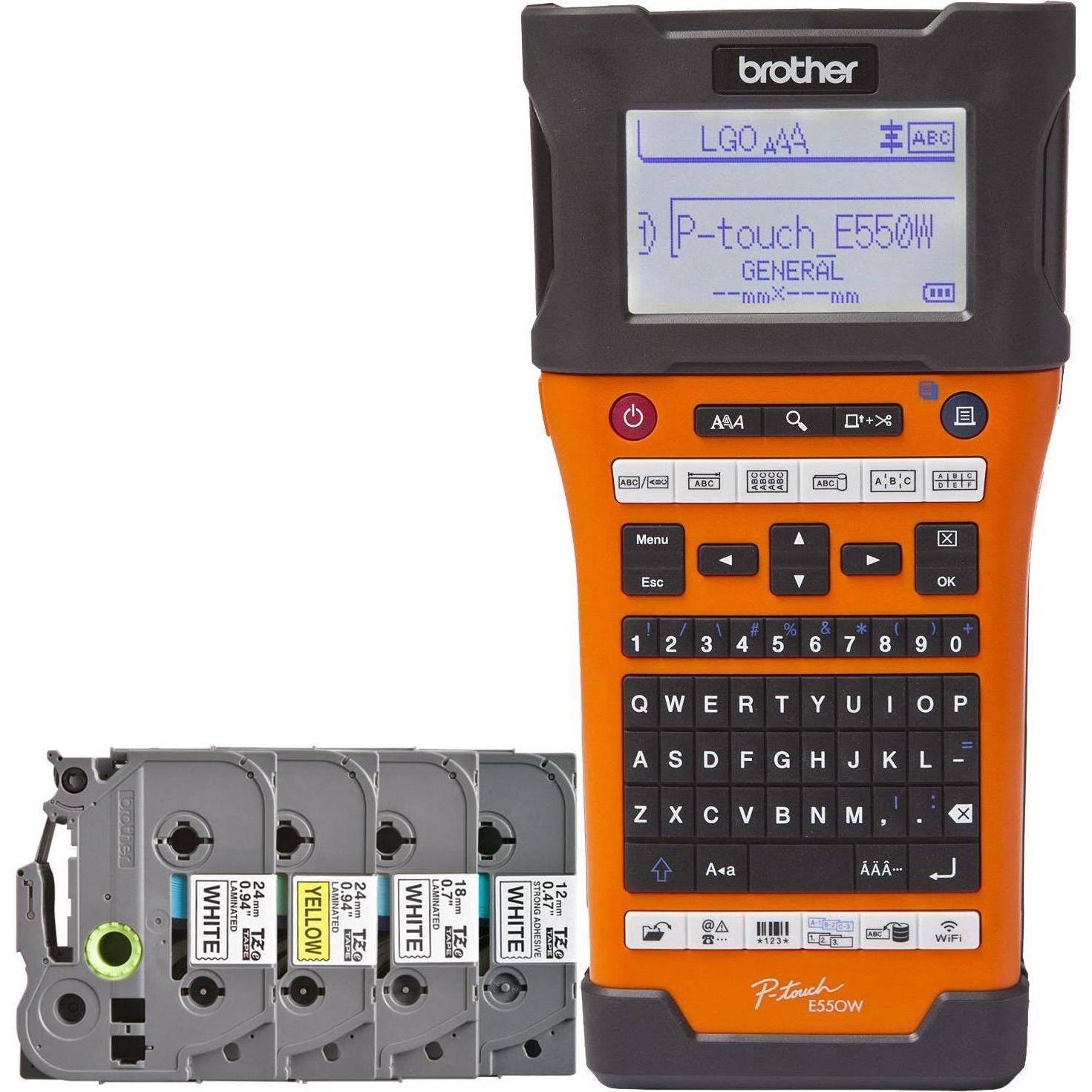 Thumbnail - Brother PT-E550WVP, Beschriftungsgerät, Orange