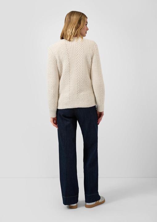 Produktbild s.Oliver Strickpullover Strickpullover mit Glitzergarn und Pailletten-Details (46)