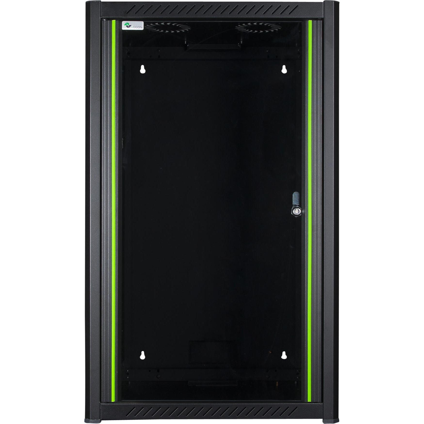 Thumbnail - Logon RWM20U56BL (20 HE, 19 Zoll Rack), Serverschrank, Schwarz