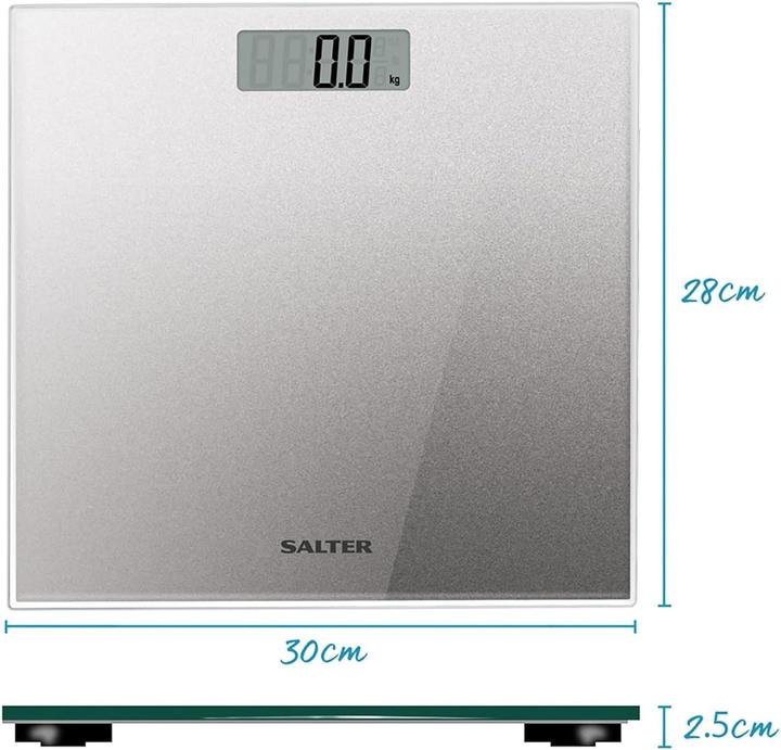 Productafbeelding Salter 9037 SVGL3RCEU16 Glazen Persona Scalpel - Zilver (180 kg)